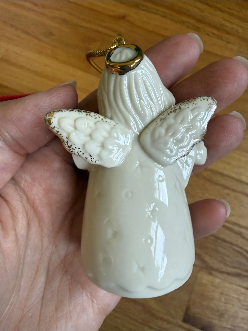 Lenox Angel Wishes Snowflake Bell Ornament new in box